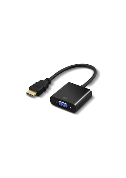 HDMI To VGA Kablo Çevirici Dönüştürücü