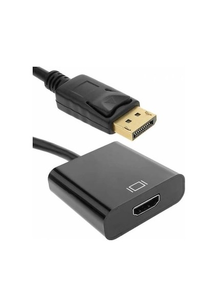 Displayport To HDMI Kablo Display Port HDMI Çevirici Adaptör