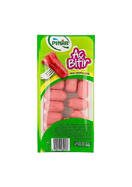Pınar Aç Bitir Kokteyl Hindi Sosis (180 G)