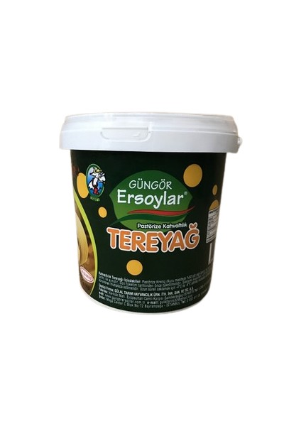 Kahvaltılık Pastörize Tereyağı Mini Kova 1 kg