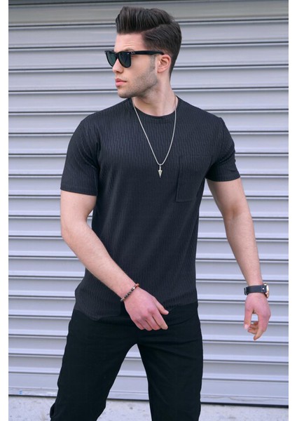 Siyah Basic Triko Tişört