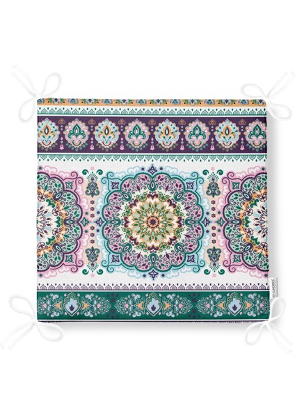 Real Homes Dekoratif Kare Sandalye Minderi 40x40cm Fermuarlı fırsatları