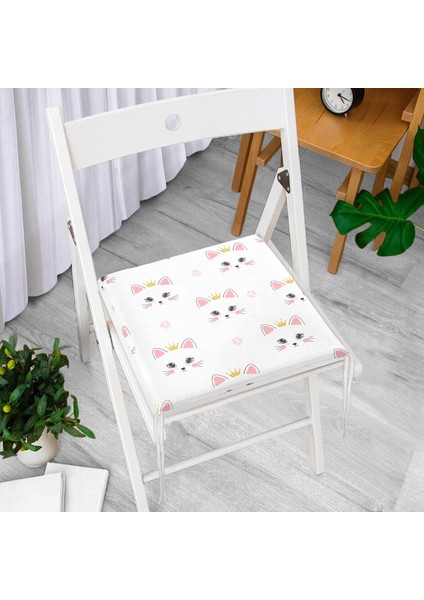 Dekoratif Kare Sandalye Minderi 40x40cm Fermuarlı