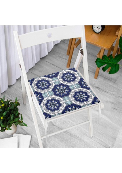 Dekoratif Kare Sandalye Minderi 40x40cm Fermuarlı