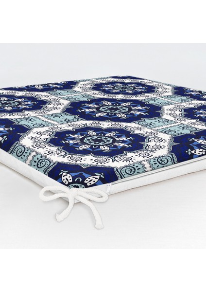 Dekoratif Kare Sandalye Minderi 40x40cm Fermuarlı