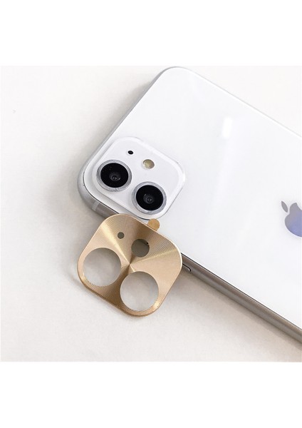 Apple iPhone 12 Lens Kamera Koruyucu Alüminyum Metal