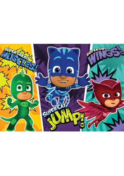 Pjmasks (Pijamaskeliler) 100 Parça Puzzle