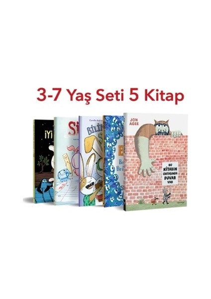 3-7 Yaş Seti (5 Kitap)