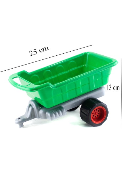 Oyuncak Traktör Kepçeli Römork Set 45 cm fırsatları