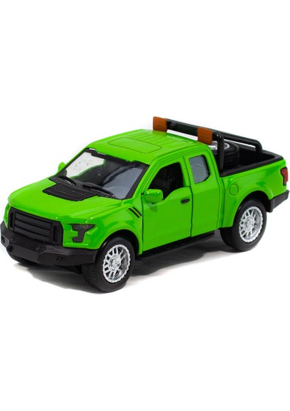 Metal Ford Ranger Pikap Çek Bırak Işıklı Yeşil 12 cm fiyatları