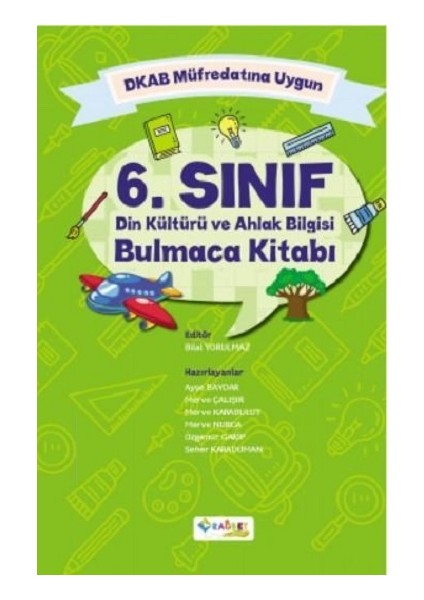 6. Sınıf Din Kültürü ve Ahlak Bilgisi Bulmaca Kitabı