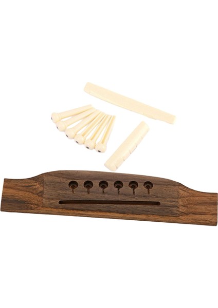 Akustik Gitar Köprüsü Aksesuar Köprüsü Eyer Parçaları Gitar Aksesuarları (Yurt Dışından) fırsatları