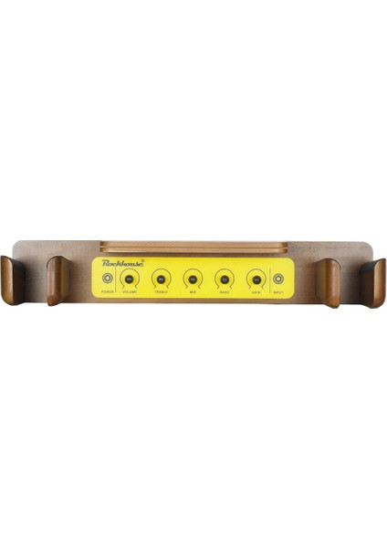Ahşap 2 Gitar Askı Duvara Dağı Gitar Bas Gitar Için Gitar Kanca Standı (Yurt Dışından)