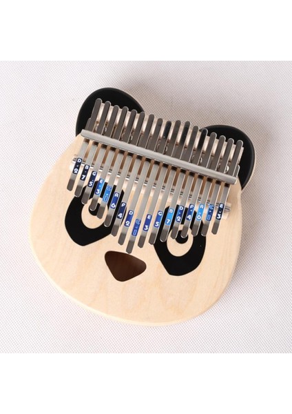 17-Key Kalimba Ölçekli Not Logo Sticker Parmak Müzik Parçaları Erişim Çocuklar (Yurt Dışından) fırsatları