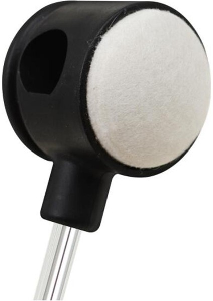 Beyaz Keçe Pedalı Çırpıcı Kafa Parça Aksesuarı Için Paslanmaz Çelik Mil (Yurt Dışından) modelleri