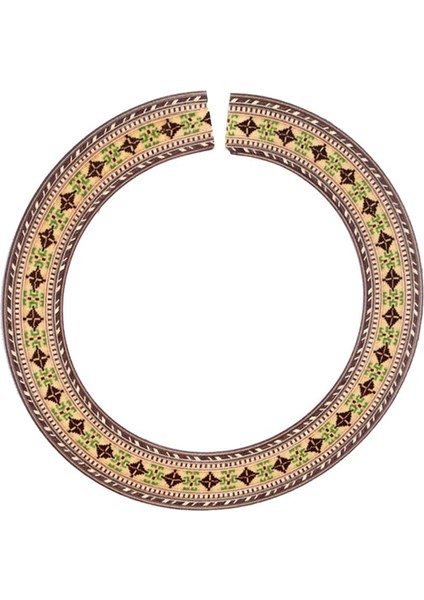 92MM Gitar Çıkartmaları Rozet Soundhole Kakma Klasik Gitar Değiştirme Için (Yurt Dışından)