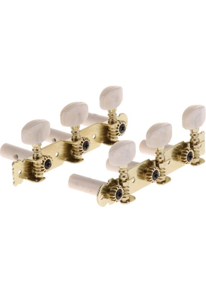 2 Adet Gitar Dize Düğme Tuning Peg Anahtar Tuner Ahşap Akustik Gitar Için (Yurt Dışından)