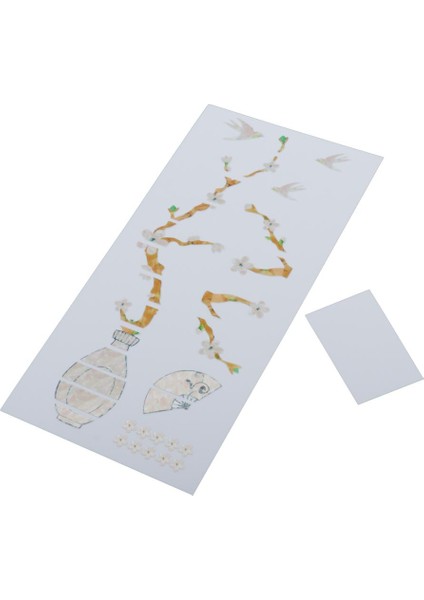 1x Kiraz Ağacı Gitar Tampon Sticker Aletleri Sticker Dekor Sanat Sticker (Yurt Dışından)