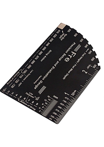 Doğru Dize Eylem Ölçer Fret Rocker Cetvel Ölçme Alet Kitleri Siyah Ölçme (Yurt Dışından) indirimleri