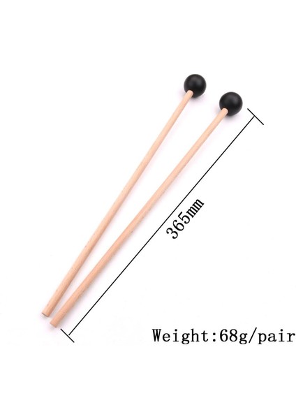 2 Adet Glockenspiel Ksilofon Marimba Drummer Sahne Accs Için Bilmen Sopa (Yurt Dışından) indirimleri