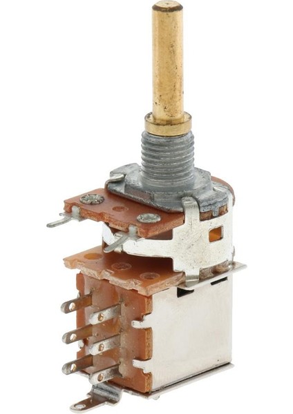 1x Gitar Bas Değiştirme Için Push Gitar Kontrol Pot Potansiyometre (Yurt Dışından)