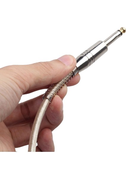 Altın 1/4 '' 6.35MM Mono Erkek Için Erkek Ses Kablosu Elektro Gitar 20 M (Yurt Dışından) modelleri