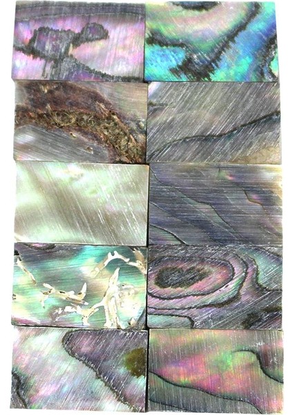10X Dıy Abalone Malzemeleri Gitar Mandolin Için Fret Klavye Noktaları 13X8X2MM (Yurt Dışından) fiyatları