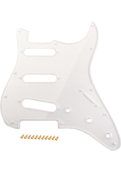1 Adet Gitar Aksesuar Pickguard Pvc St Elektrik Gitar Için Şeffaf Şeffaf (Yurt Dışından) fiyatları