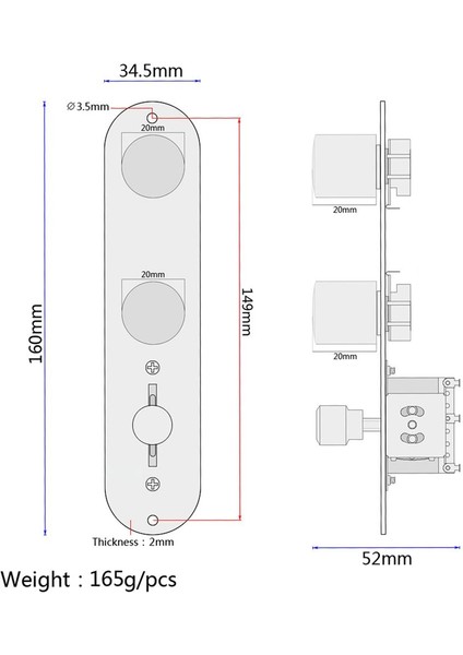 St Sports 1 Adet Preze Kontrol Plakası Tl Caster Gitar Parçaları Için 3 Yollu Anahtarı (Yurt Dışından)