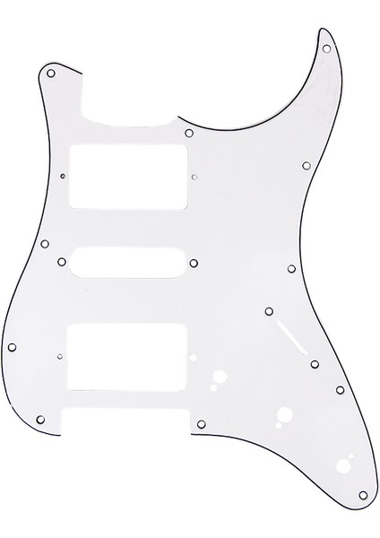 Stratocaster Için 11 Delik 3 Katlı Pickguard Çizik Plakası (Yurt Dışından)
