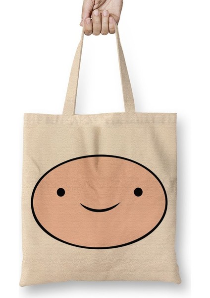 Adventure Time Marceline Jack Finn Cartoon Network Buz Kralı Ciklet Bez Çanta Uzun Saplı