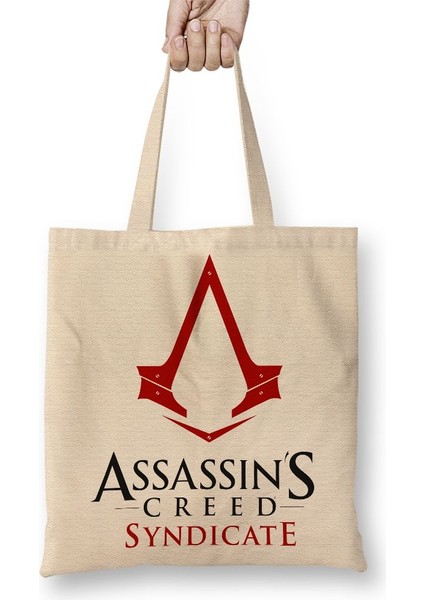 Assassins Creed Syndicate Bez Çanta Uzun Saplı