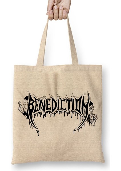 Benediction Bolt Thrower Deicide Six Feet Under Death Obituary Bez Çanta Uzun Saplı