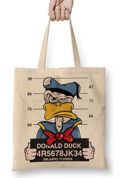 Donald Duck Bez Çanta Uzun Saplı