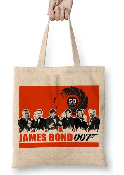 James Bond 007 Bez Çanta Uzun Saplı