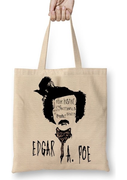 Edgar Allan Poe Bez Çanta Uzun Saplı