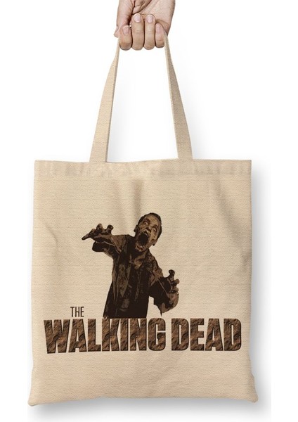 The Walking Dead Zombie Face Bez Çanta Uzun Saplı