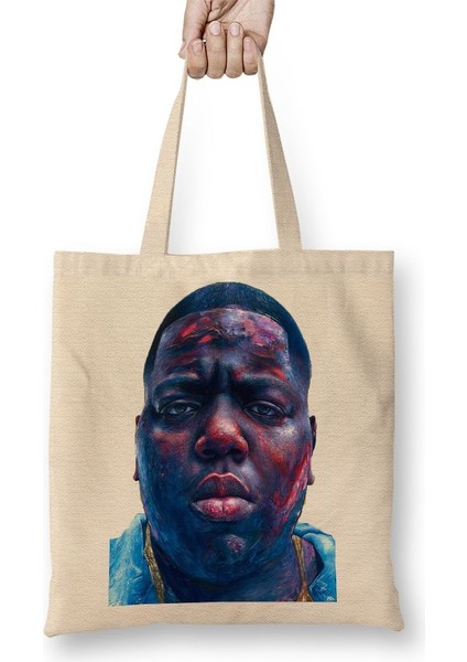 Notorious Big Bez Çanta Uzun Saplı