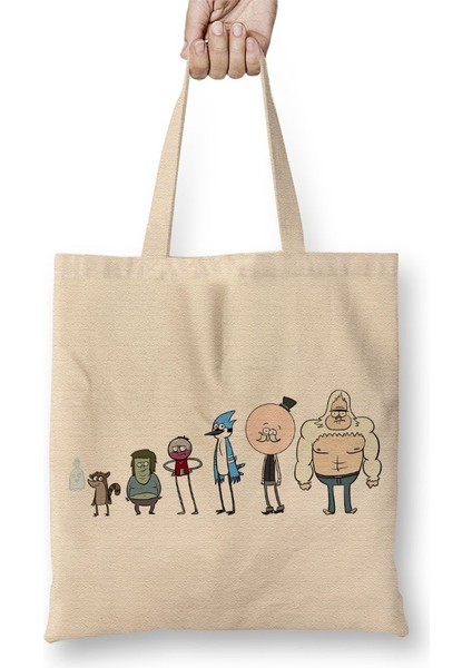 Regular Show Rules Are For Fools Rickboy Bez Çanta Uzun Saplı