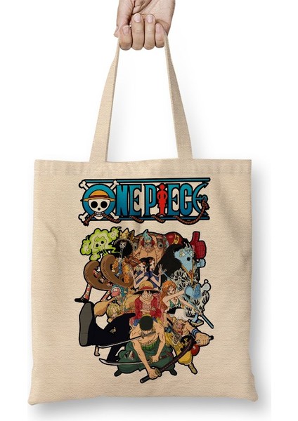 One Piece Bez Çanta Uzun Saplı
