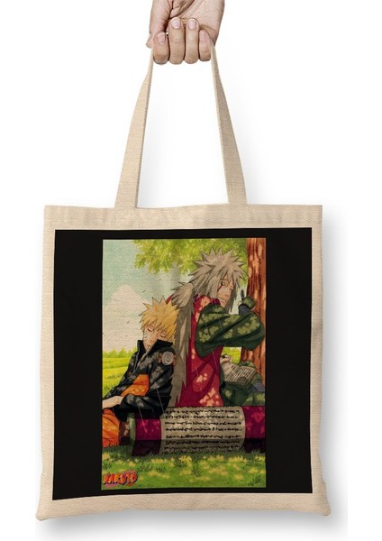 Naruto E Jiraya Bez Çanta Uzun Saplı