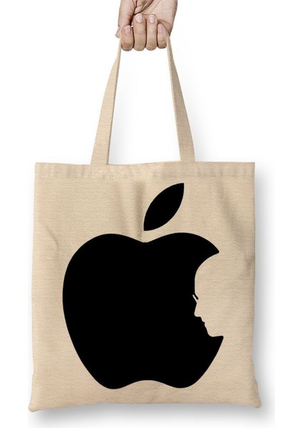 Not Forget Steve Jobs Steve Jobs Bez Çanta Uzun Saplı