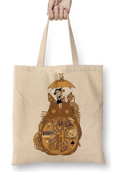 Totoro One Piece Death Note Tokyo Ghoul Kaneki Bez Çanta Uzun Saplı