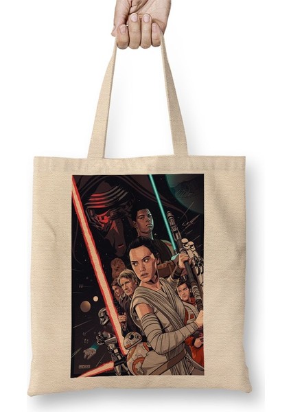 Star Wars 02 Bez Çanta Uzun Saplı