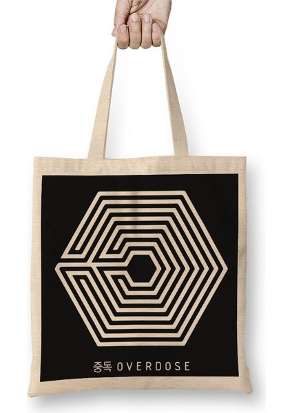 Exo Overdose Bez Çanta Uzun Saplı