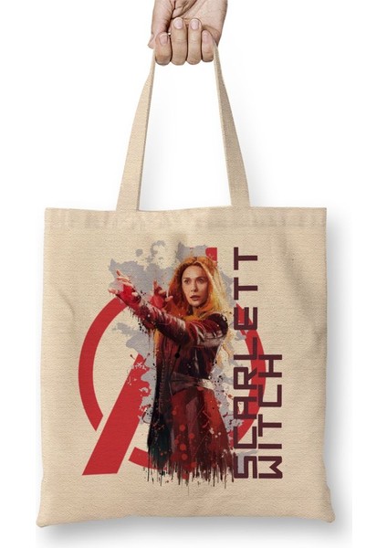 Avangers Scarlett Witch Bez Çanta Uzun Saplı