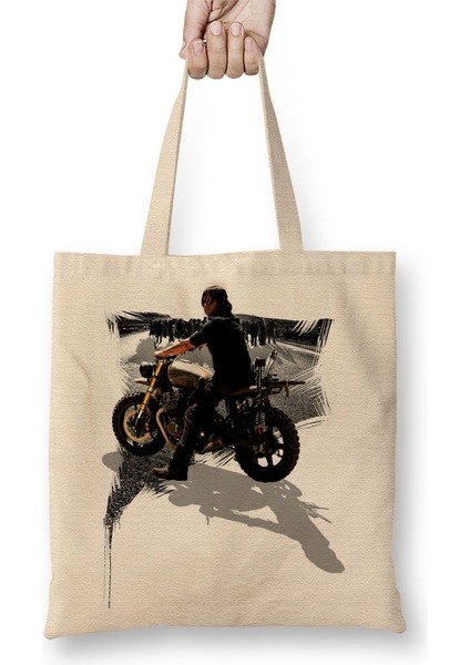 Daryl Dixon The Walking Dead Bez Çanta Uzun Saplı