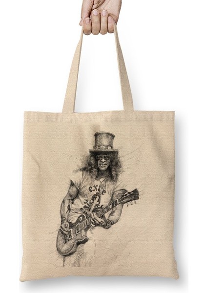 Guitarrista Slash Bez Çanta Uzun Saplı