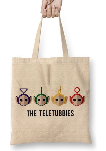 The Teletubbies 05 Bez Çanta Uzun Saplı