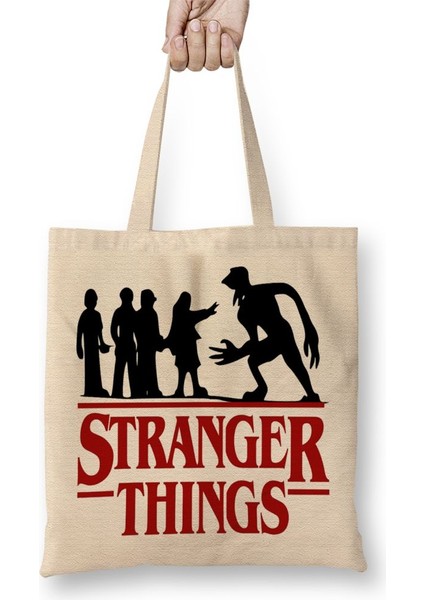 Stranger Things Bez Çanta Uzun Saplı
